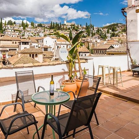 Apartamento Cosy Loft With Amazing Terrace & Spectacular Views Granada Exterior foto