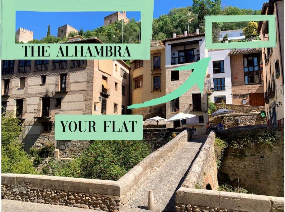Apartamento Cosy Loft With Amazing Terrace & Spectacular Views Granada Exterior foto